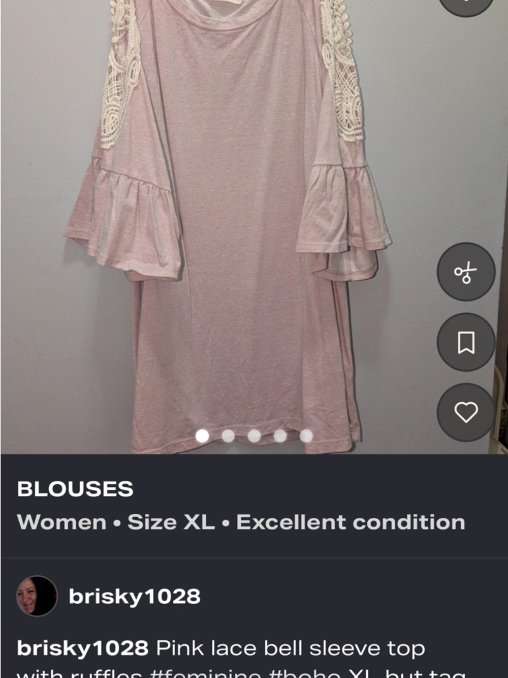 ODDY Soft Dusty Pink Crewneck Top